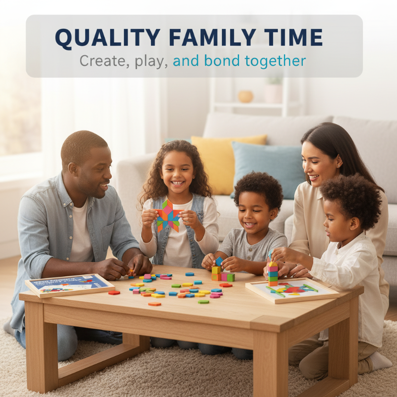 Creative Magnetic Geometric Puzzle Blocks Set