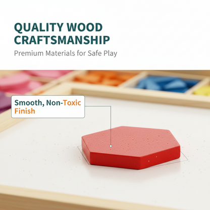 Creative Magnetic Geometric Puzzle Blocks Set